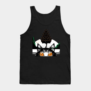 black cats peeking Tank Top